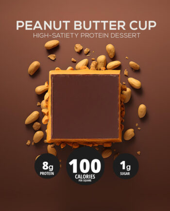 Peanut Butter Cup Squares (12 Square Pack)