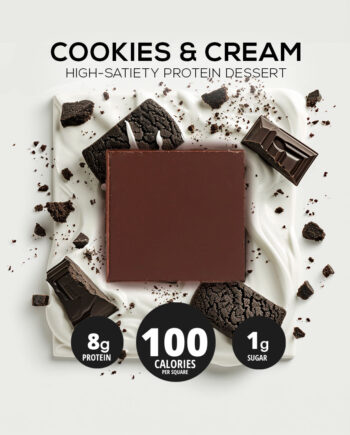 Cookies and Cream Squares (12 Square Pack)